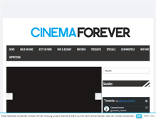 Tablet Screenshot of cinemaforever.net